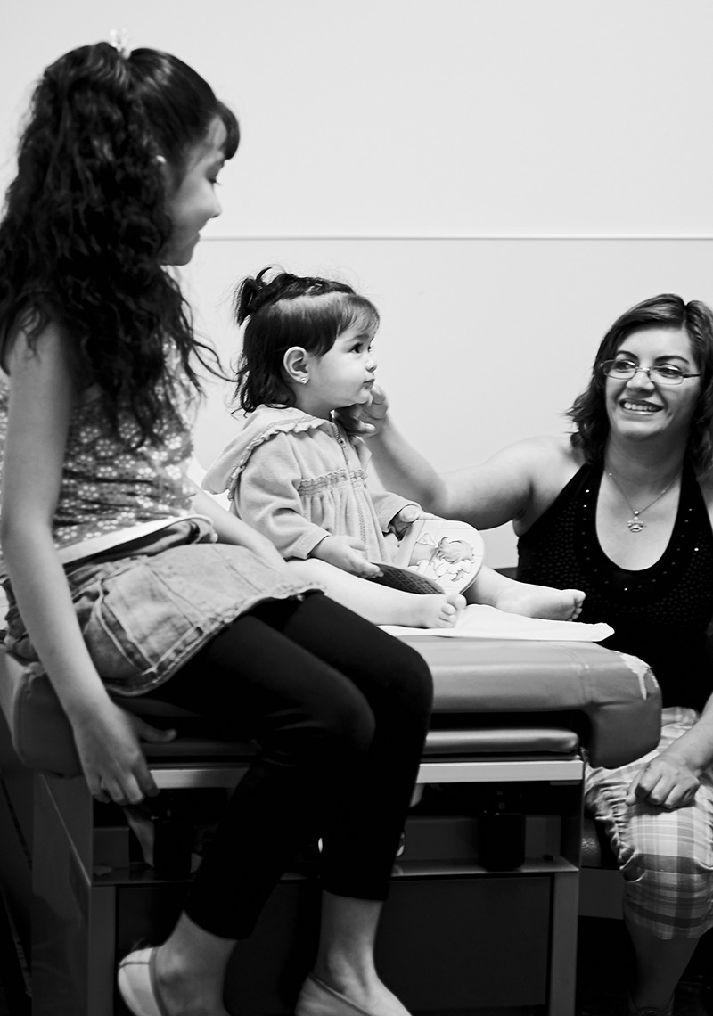 waiting patients captured by healthcare photographer Amos Morgan 