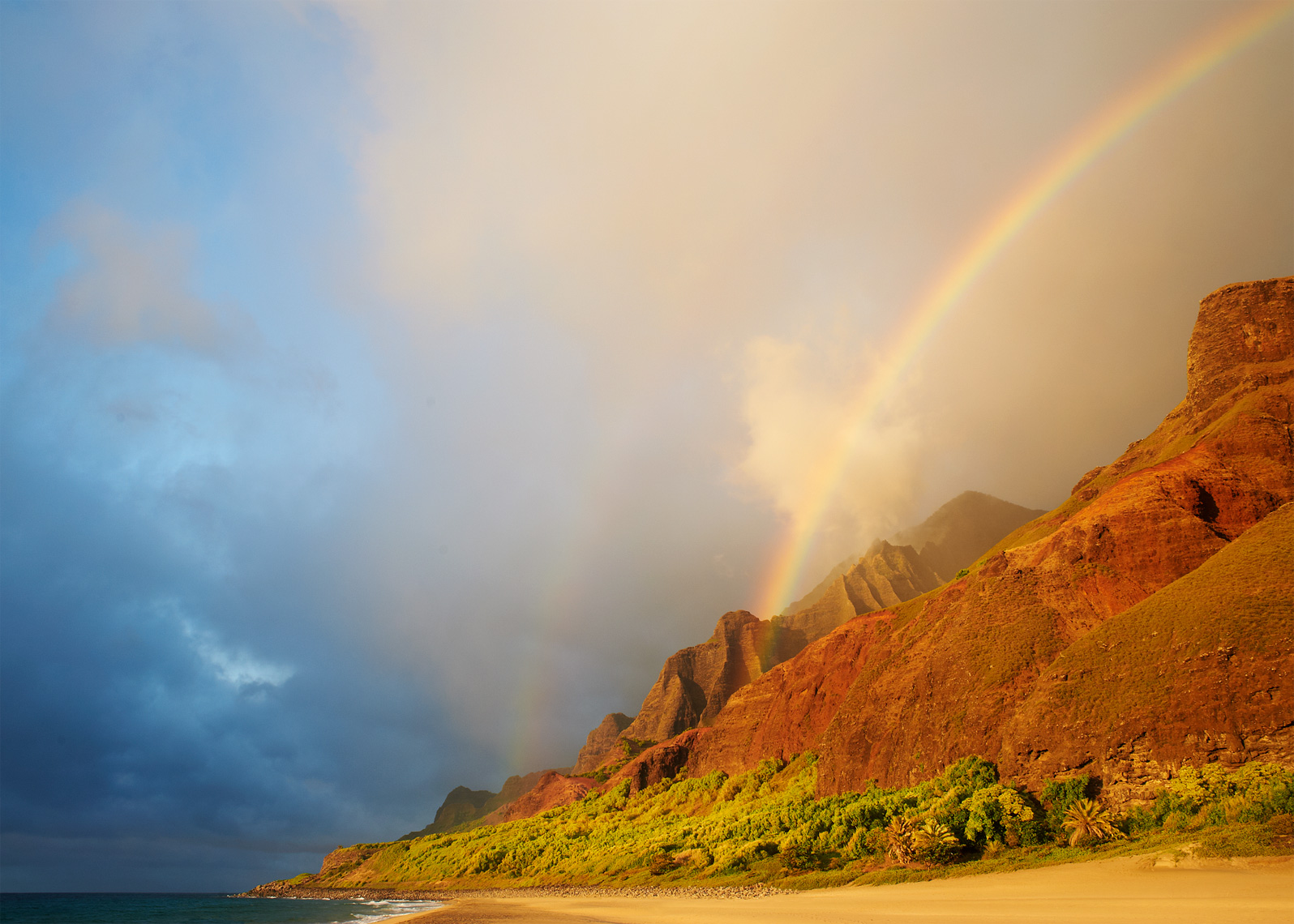Double Hawaiian rainbow 