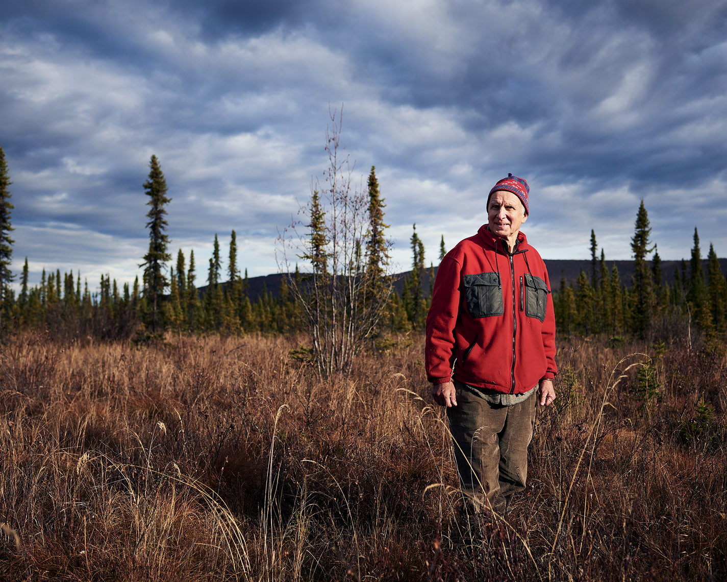 environmental portrait of Alaskan scientist Torre Jorgenson