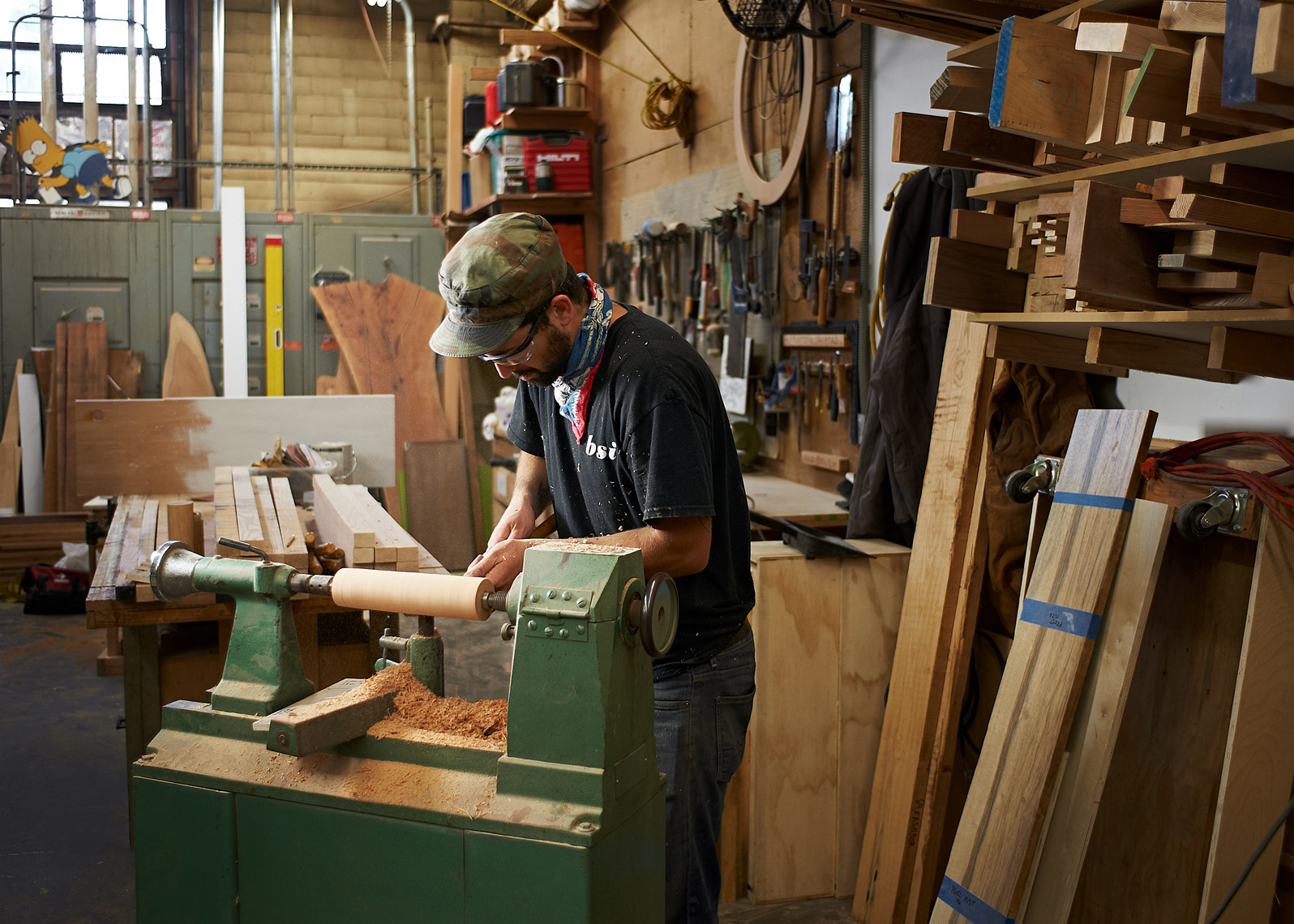 Capturing people in their workplace 